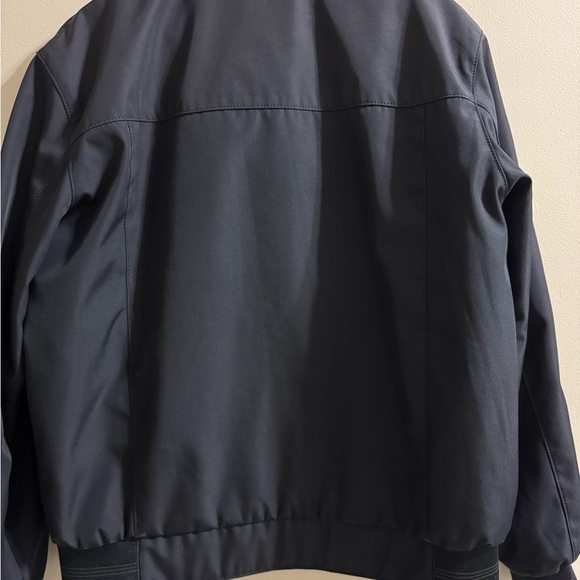Men's Classic Navy Bomber Jacket - Picture 9 of 9